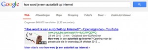 Hoe word je een autoriteit op Internet?