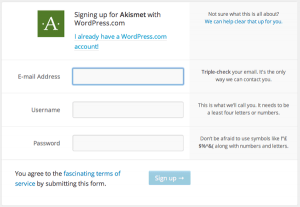 Akistmet Signup