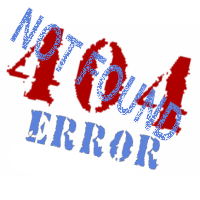 ERROR 404 NOT FOUND