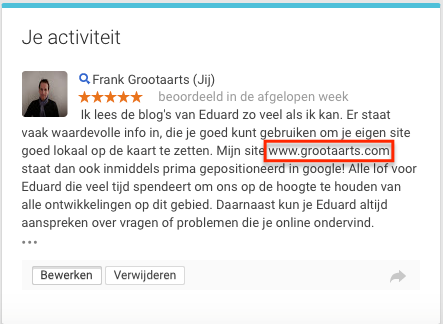 Review met URL