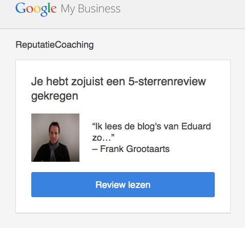 Mailtje review Frank Grootaarts