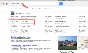 Hoe krijg je de evenementen van een Google Calendar in de zoekresultaten?