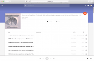 ReputatieCoaching Podcast nu in Google Play Music Podcasts directory