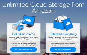 Amazon Cloud Drive Unlimited